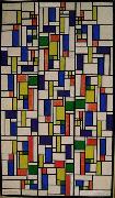 Theo van Doesburg, Color designs for Stained-Glass Composition V.
